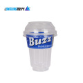 240 ml de 8 oz Copa de helado de plástico PP de alta calidad con tapa